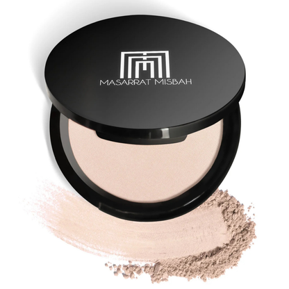 Masarrat Misbah Soft Velvet Loose Powder – Smooth Skin Finish & Brightening Face Powder