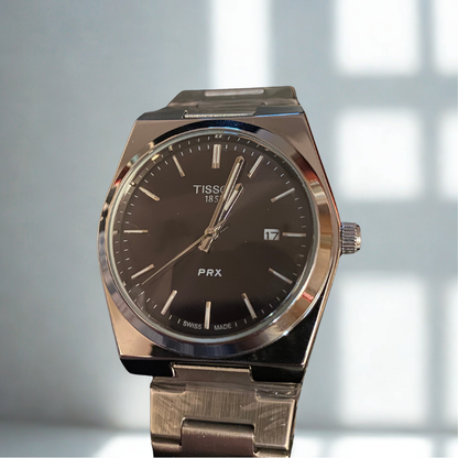 Tissot Watch with Box – Premium Swiss Timepiece for Men & Women