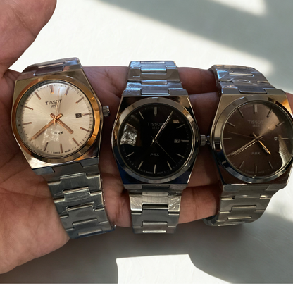Tissot Watch with Box – Premium Swiss Timepiece for Men & Women