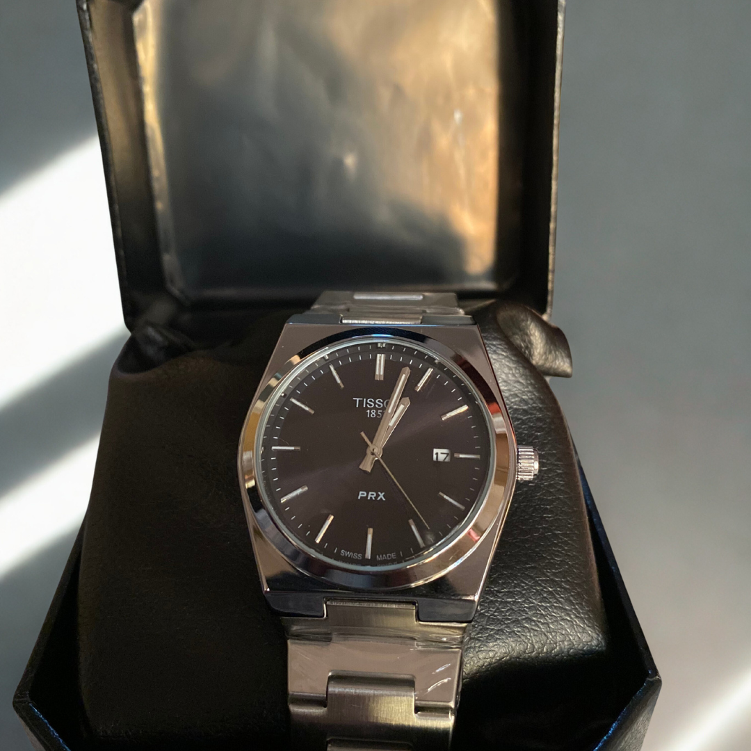 Tissot Watch with Box – Premium Swiss Timepiece for Men & Women