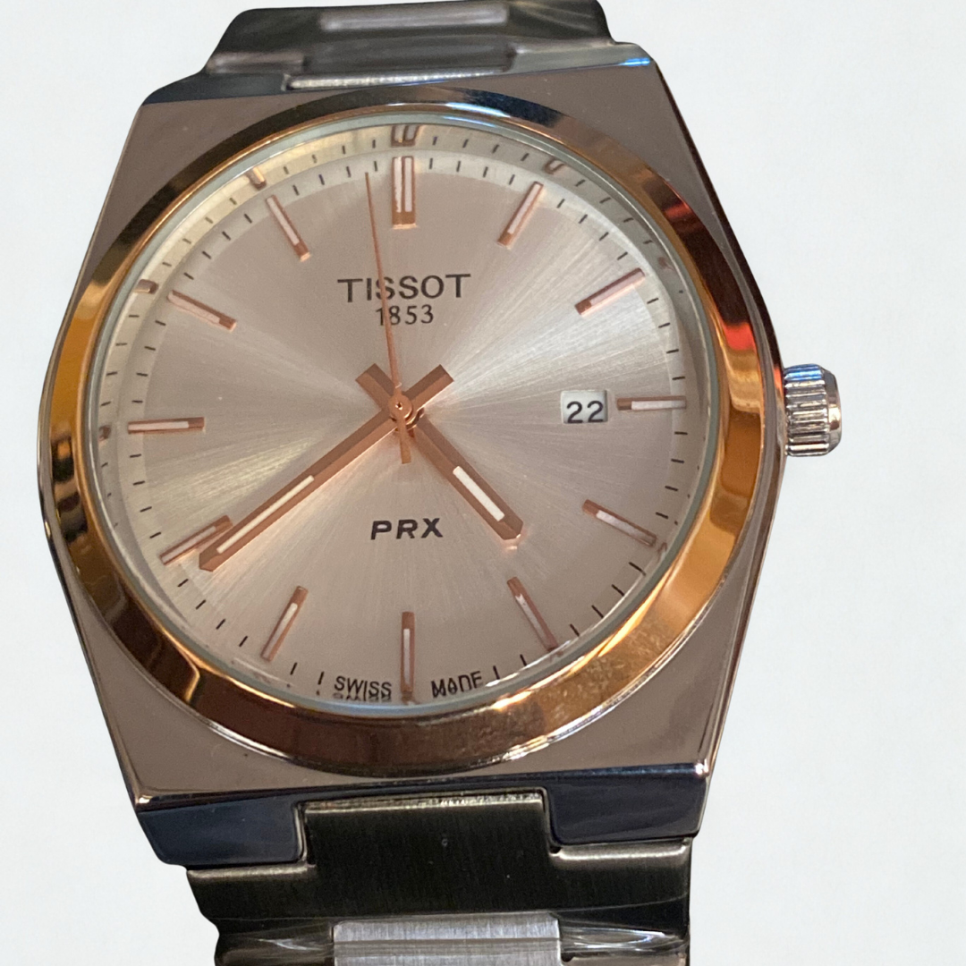 Tissot Watch with Box – Premium Swiss Timepiece for Men & Women